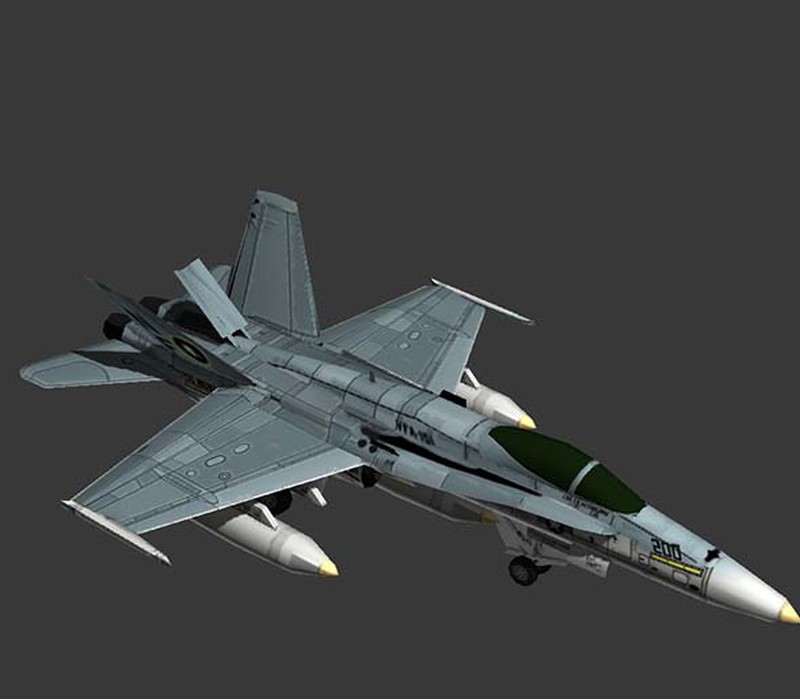 隆尧3D f18舰载战斗机 (2)